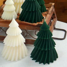 3D Christmas Tree Candle