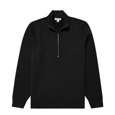 Sunspel Half Zip Sweatshirt
