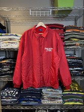 Vintage 70s 80s Great Northern Dodge Cars Trucks Fur Lined Jacket Large