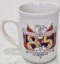 Cadburys Chocolate 85th Anniversary Mug 1905 / 1990 Royal Duchy Ceramic Cup 
