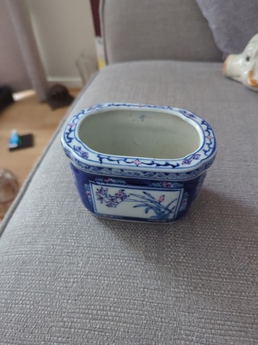 Chinese blue and - a, white
