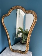 Vintage Ornate Gold Arched