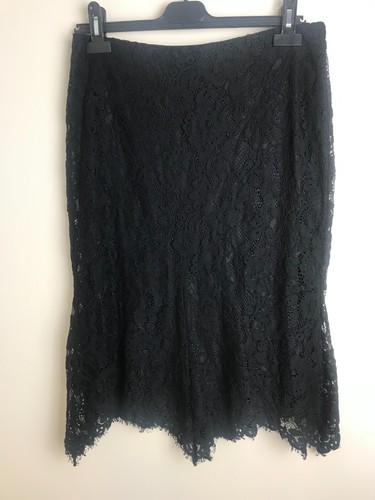Black lace fishtail - lace,