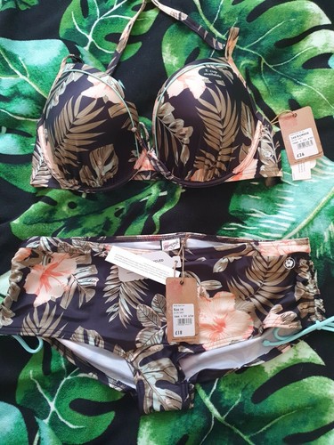 Mantaray floral waikiki bikini - floral,