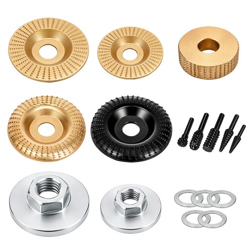 Pcs wood carving disc - wood, set