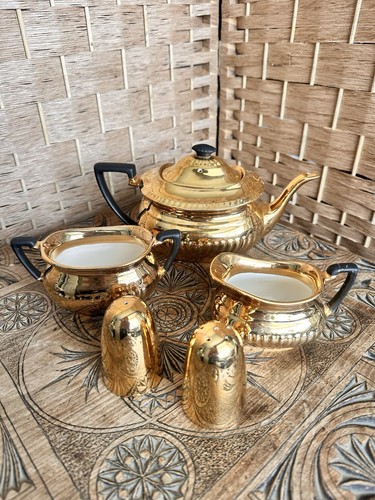 Vintage crown devon gold - vintage,