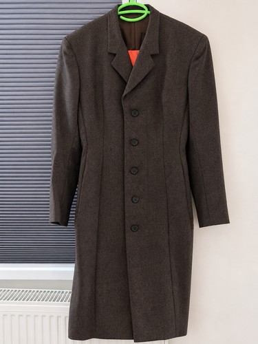 Yoji yamamoto wool fitted coat - yoji,