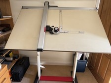 Drawing Board A1 Drafting machine and Twin column stand