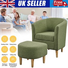 Green Padded Fabric Linen