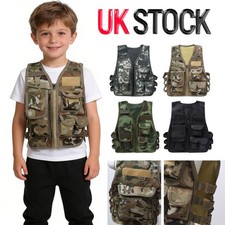 Kids Camouflage Assault Vest