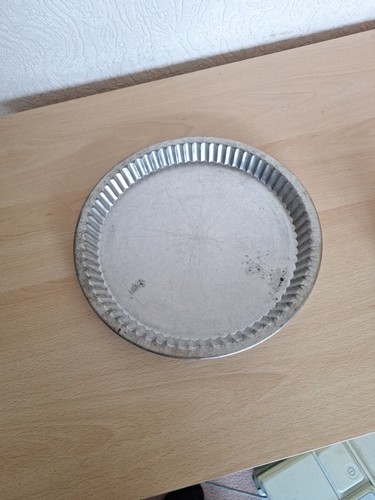 Vintage tin fluted tart - vintage,