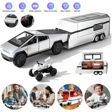 Pickup Trailer Alloy Car Model