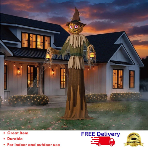 Giant animated scarecrow - animated,