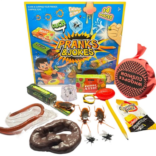 Pranks pack and joke toys - toys, box