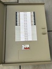 Merlin Gerin  Distribution Board Box Fuse Consumer Unit 12 Way 3 Three Phase