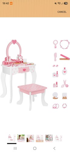 Vanity set kids - set,