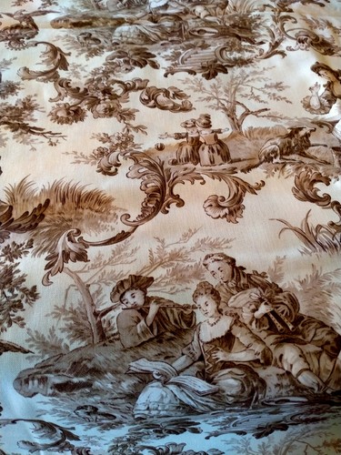 Toile jouy jouer - 'jouer, flute'