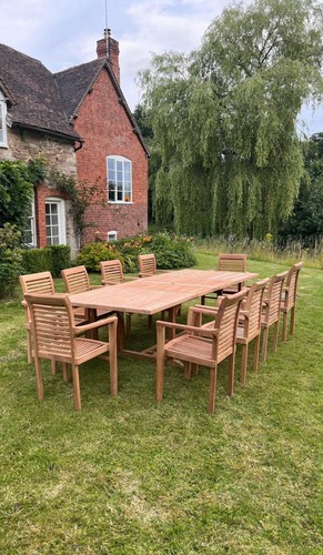 Brand new teak rectangle - new,