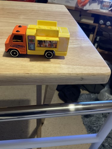 Toy fast food van pre - food,