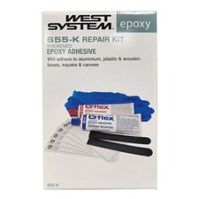 West System G Flex 655-K Thickened Epoxy Adhesive Repair Kit CLEARANCE BBE 04/25