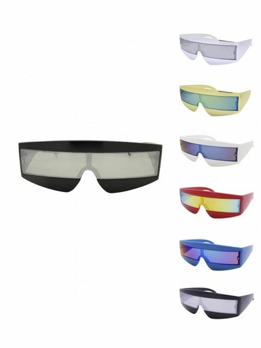 Robot cyclops wrap sunglasses - robot,