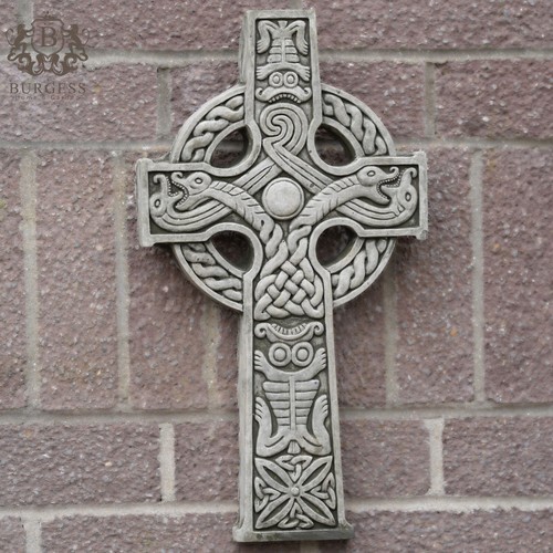 Nordic cross hanging stone - cross,