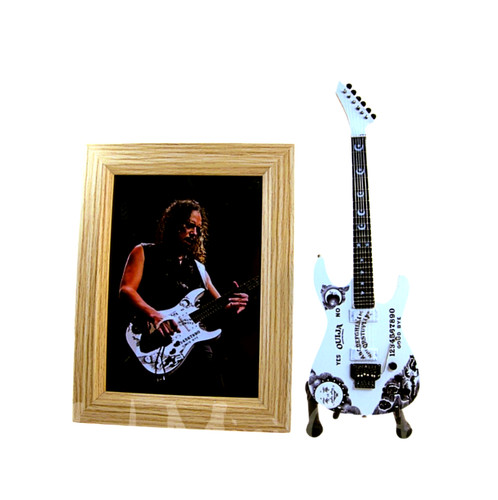 Miniature guitar kirk hammett - miniature,