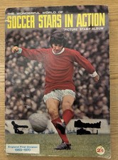 Vintage 1969/70  FKS SOCCER STARS IN ACTION ALBUM COMPLETE SET
