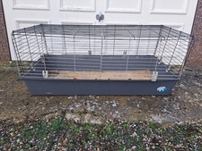 Large Grey Indoor Rabbit Run Cage On Top