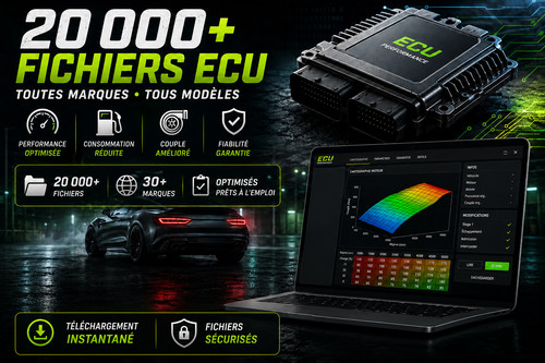 Ecu tuning files pack 20000 - ecu,