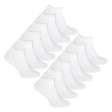 12 Pack Mens 100% Cotton