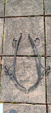 Antique Cast Iron Horse Hames