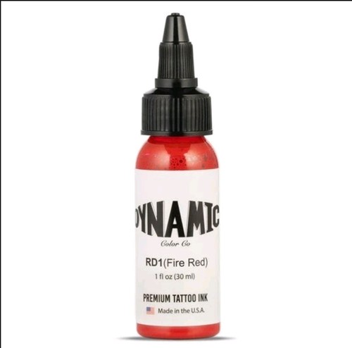 Dynamic fire red tattoo - fire,