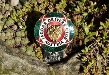 VINTAGE ENAMEL AUTOMOBILE