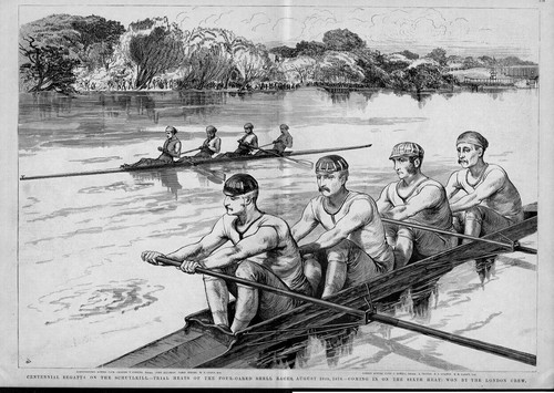 Rowing regatta the - regatta, on