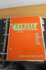 YAMAHA YJ2 YJ2S YJ1 YJ1K PARTS LIST PARTS CATALOG 