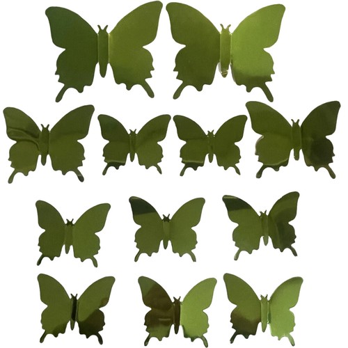Butterfly mirror wall stickers - mirror,