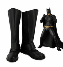 Bruce Wayne Batman The Dark Knight cosplay Shoes Boots Custom-Mad