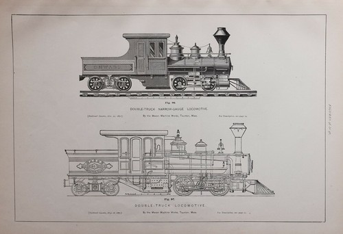 1886 railway locomotive - 1886,