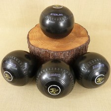 4 x Almark Sterling Lawn Bowls