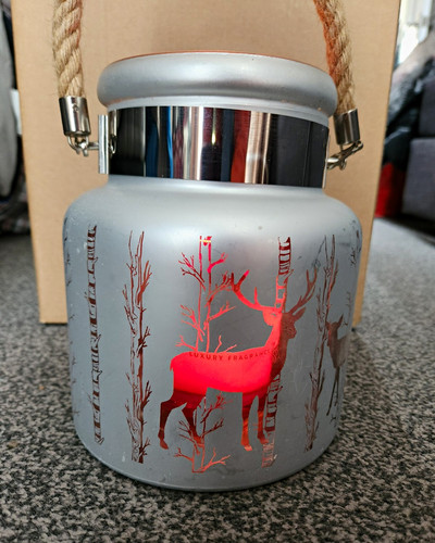 Large frosted glass - large, stag