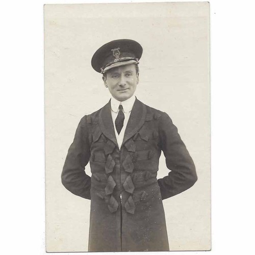 Bandmaster 1920s postcard - bandmaster,