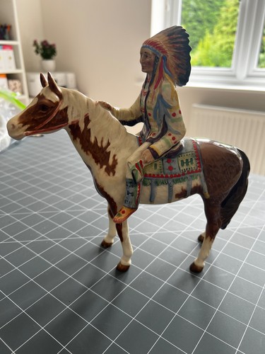 Beswick mounted indian - beswick, on