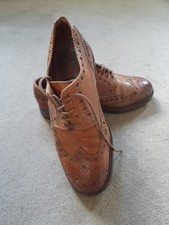 Gents Grenson Leather Country Brogues Size 7