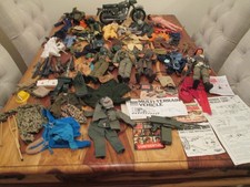 Vintage Action Man. Large Lot Figures, Clothes , Vehicle, And  Accessories. 