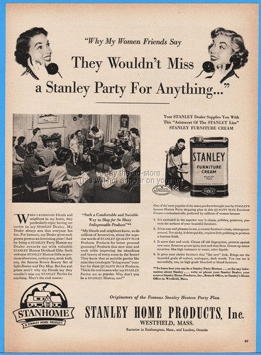 1950 stanley home products - home,