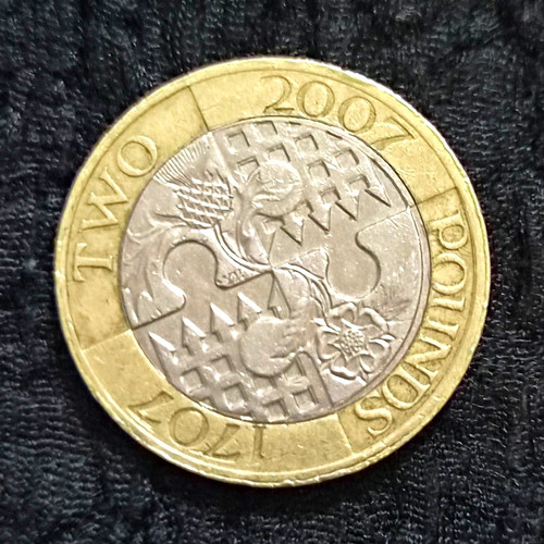 2007 two pounds coin - uk,