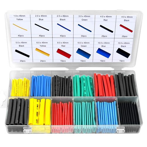 280pcs cable heat shrink - heat,