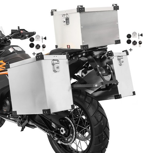 Alu panniers 40l topcase - alu,