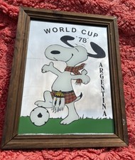 Rare Vintage Mirror Snoopy